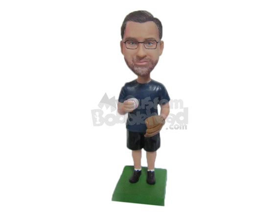 Custom Bobblehead Baseball Pitcher Dude Will Pitch It In The Zone - Sports & Hobbies Baseball & Softball Personalized Bobblehead & Cake Topper Custom Bobblehead Baseball Pitcher Dude Will Pitch It In The Zone - Sports & Hobbies Baseball & Softball Personalized Bobblehead & Cake Topper